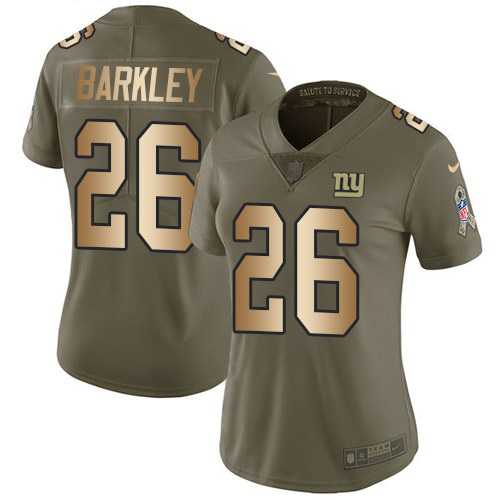 Women Nike Giants 26 Saquon Barkley Olive Gold Salute To Service Limited Jersey Dzhi,We sell and wholesale Women Nike Giants 26 Saquon Barkley Olive Gold Salute To Service Limited Jersey Dzhi on line form chian!